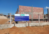 Cinco novas salas de aula estão em construção na Escola Rural Osvaldo Cruz