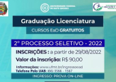 UAB (Universidade Aberta do Brasil) abre processo seletivo para cursos de graduação