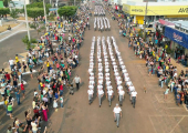 Comemoração da Independência do Brasil em Juína contou com desfile cívico-militar