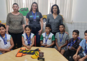Escola Municipal de Juína conquista prêmio em Festival de Teatro promovido pela PRF