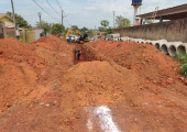 Prefeitura inicia obras de drenagem para pavimentação asfáltica no setor F do Módulo cinco 