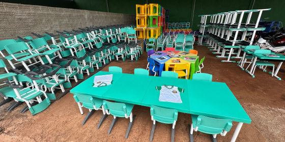 Prefeitura de Juína investe 430 mil reais em equipamentos para Escolas Municipais